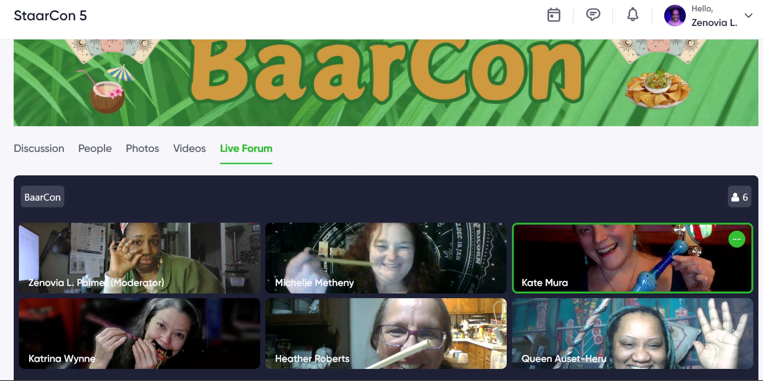 The Accelevents BarrCon lounge from StaarCon 5.